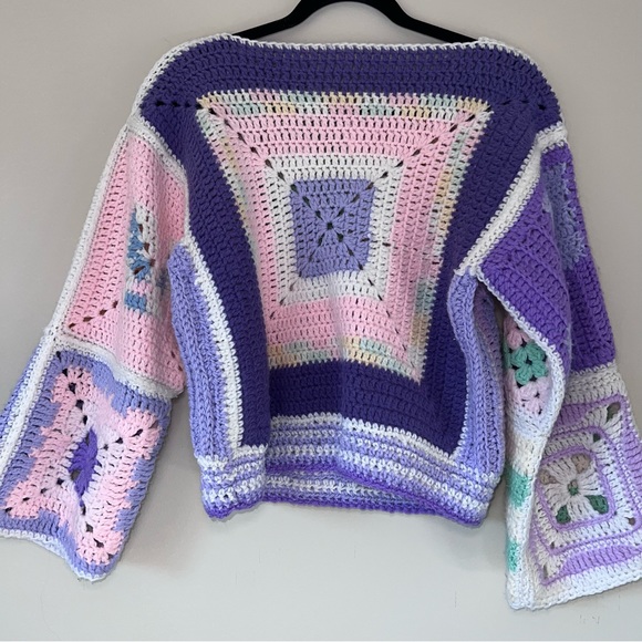Granny Square Boho Top - Picture 7 of 7